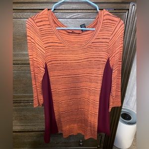 Buckle mid sleeve top